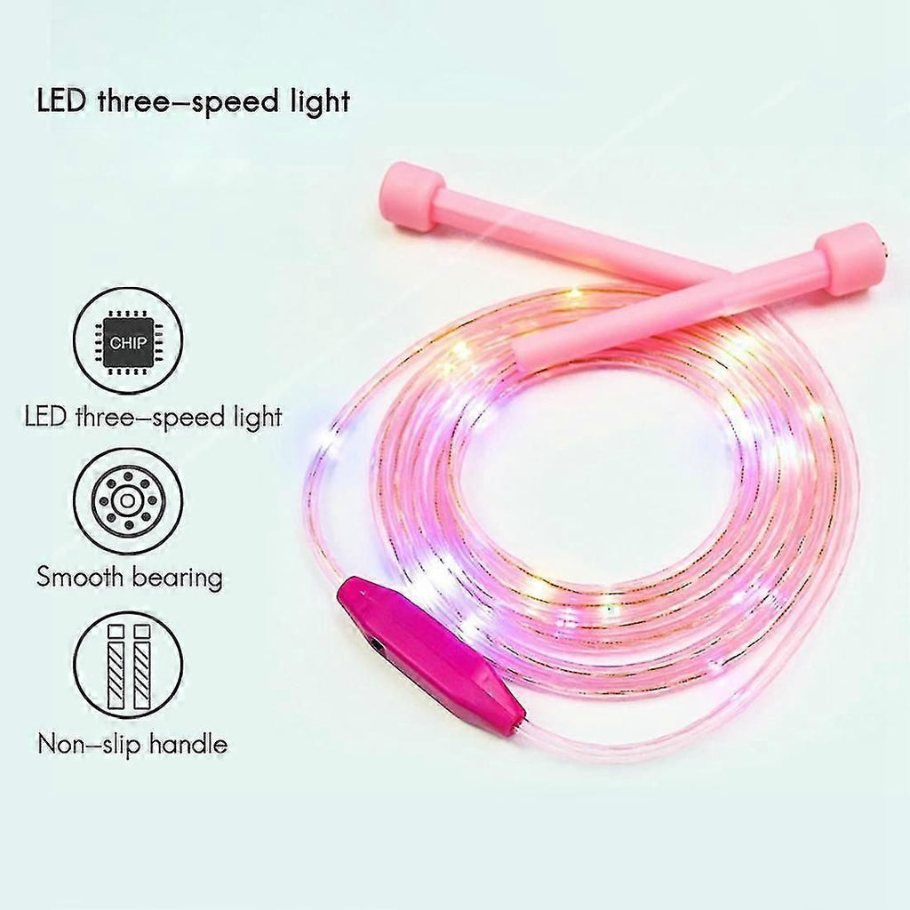 Corde à sauter lumineuse LED