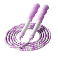 Corde à sauter de 2,8 m pour étudiants, réglable, style bambou, idéale pour le fitness.