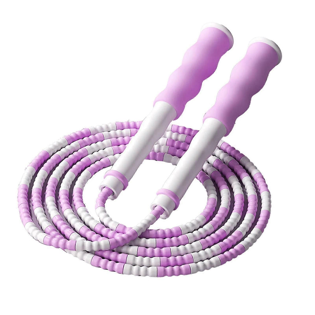 Corde à sauter de 2,8 m pour étudiants, réglable, style bambou, idéale pour le fitness.
