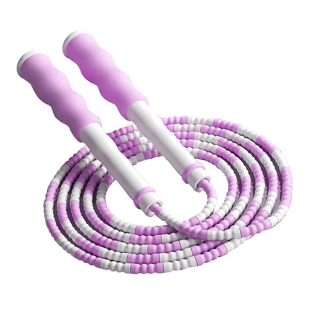 Corde à sauter de 2,8 m pour étudiants, réglable, style bambou, idéale pour le fitness.