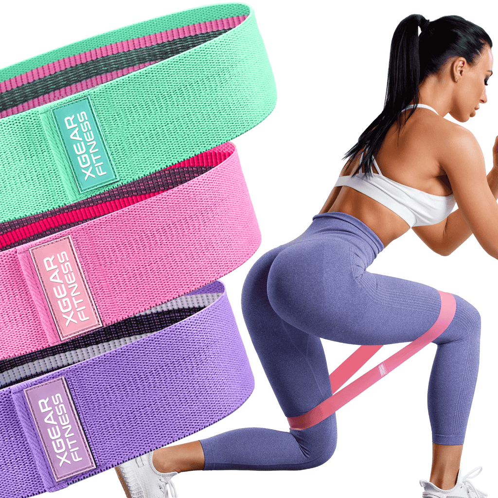 Ensemble de 3 bandes élastiques XGear Fitness